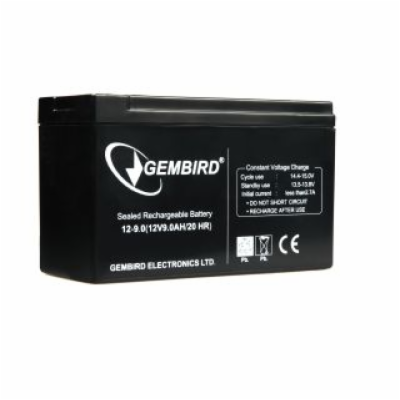 Gembird Energenie 12V 9Ah baterie pro UPS