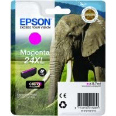 Epson Singlepack Magenta 24XL Claria Photo HD Ink