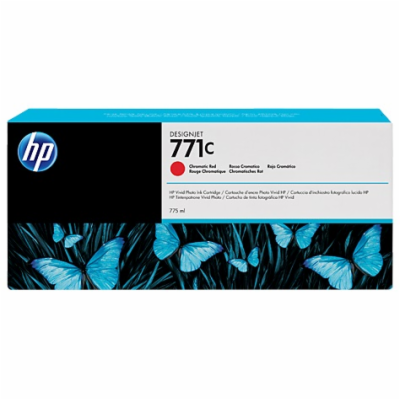 HP 771C Red chromatic DJ Ink Cart, 775 ml, B6Y08A