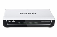 Tenda S16 - 16x 10/100 Mbps Fast Ethernet Switch, Fanless-bez ventilátorů, Desktop