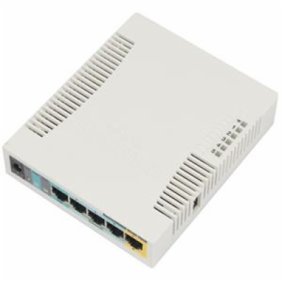 MikroTik RouterBOARD RB951Ui-2HnD, 600MHz CPU, 128MB RAM,...