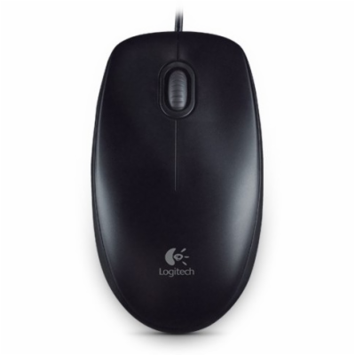 Logitech Mouse B100, black