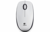 Logitech Mouse B100, white