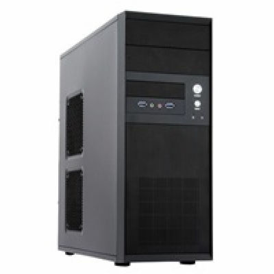 CHIEFTEC MidT CQ-01B-U3-OP / 2x USB 3.0/ bez zdroje/ černý