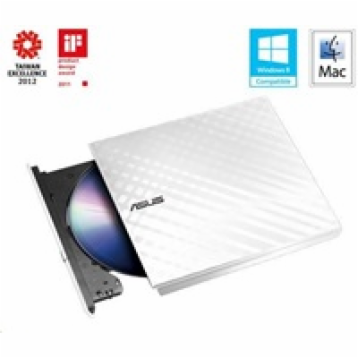 ASUS DVD Writer SDRW-08D2S-U LITE/WHITE, External Slim DV...