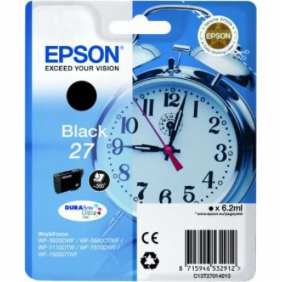 Epson Singlepack Black 27 DURABrite Ultra Ink