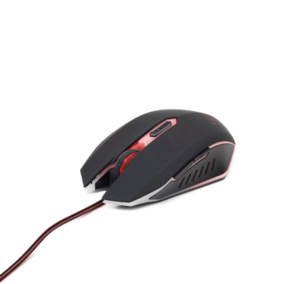 GEMBIRD MUSG-001-R gaming optical mouse 2400 DPI 6-button...