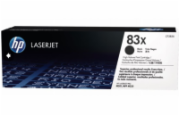 HP 83X Black LJ Toner Cart, CF283X (2,200 pages)