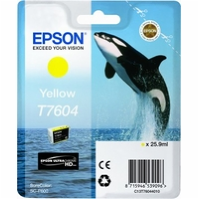 EPSON ink bar ULTRACHROME HD "Kosatka" - Yellow - T7604 (...