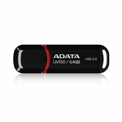 ADATA UV150/64GB/USB 3.1/USB-A/Černá