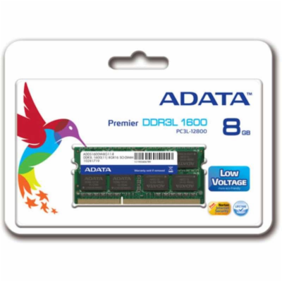 ADATA SODIMM DDR3L 8GB 1600MHz CL11 ADDS1600W8G11-S Adata...