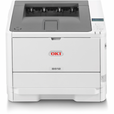 Oki B512dn A4 45 ppm 1200x1200 dpi,PCL, PS3,USB 2.0, LAN