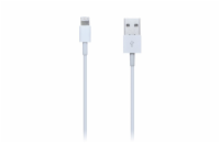 CONNECT IT Wirez Apple Lightning - USB, bílý, 2m