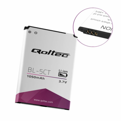 Qoltec Baterie pro Nokia BL-5CT C5 C6 5220 | 1050mAh