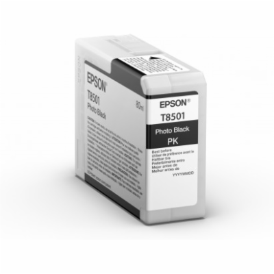 EPSON ink čer ULTRACHROME HD "Kosatka" - Photo Black - T8...