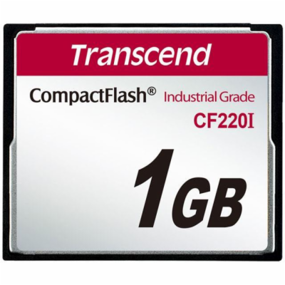 Transcend 1GB INDUSTRIAL TEMP CF220I CF CARD (SLC) Fixed ...