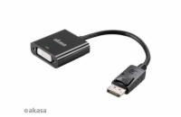 AKASA kabel redukce DisplayPort na DVI, 20cm