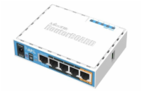 MikroTik RouterBOARD RB952Ui-5ac2nD, hAP ac lite,CPU 650MHz, 5x LAN, 2.4+5Ghz, 802.11a/b/g/n/ac, USB, 1x PoE out, case