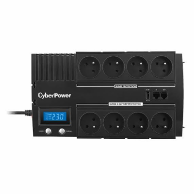 CyberPower BRICs Series II SOHO LCD UPS 700VA/420W, Germa...