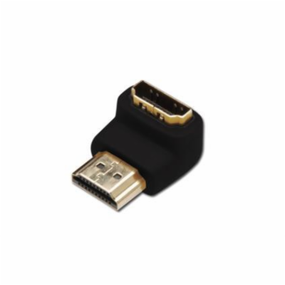 Digitus Adaptér HDMI, typ A, 90o úhlový M / F, Ultra HD 6...