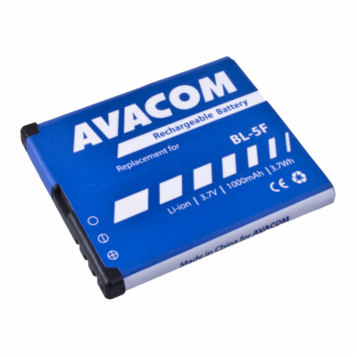 Baterie AVACOM GSNO-BL5F-S1000A do mobilu Nokia N95, E65,...