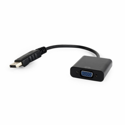 Gembird adaptér DisplayPort - VGA, M/F, black