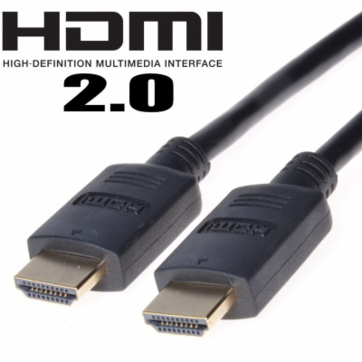 PremiumCord HDMI High Speed + Ethernet kabel/ zlacené kon...