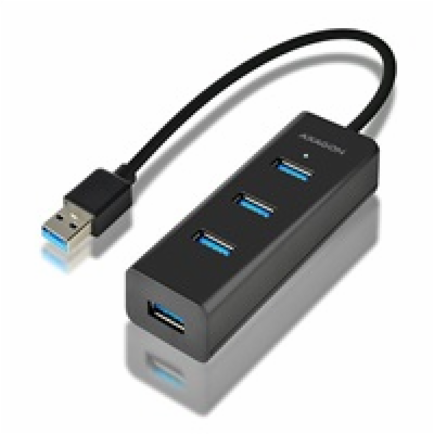 AXAGON HUE-S2B, 4x USB 3.0 CHARGING hub, micro USB nap. k...