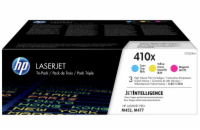 HP 410X 3-pack High Yield Cyan/Magenta/Yellow Original LaserJet Toner Cartridges (CF252XM) (5,000 / 5,000 / 5,000 pages)