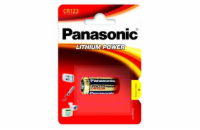 PANASONIC BK-CR123A-1B Panasonic Lithium Power baterie do fotoaparátu CR123A, 1 ks, Blister