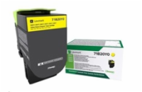 Lexmark toner pro CS/CX317, 417, 517 Yellow z programu Lexmark Return na 2 300 stran