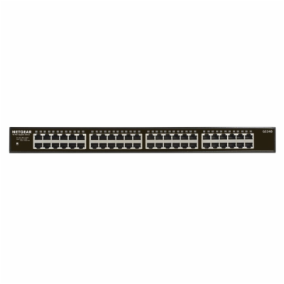 Netgear GS348 Netgear GS348 48-port Gigabit Switch, fanless