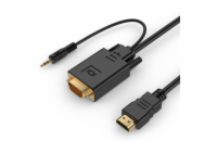 GEMBIRD Redukce HDMI to VGA + audio, 1,8m