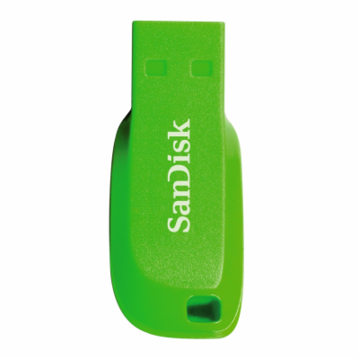 SanDisk Flash Disk 32GB Cruzer Blade, USB 2.0, zelená