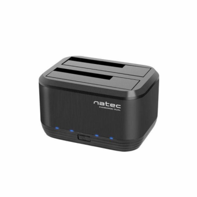 Natec Docking Station KANGAROO DUAL 2.5``/3.5`` HDD USB 3...