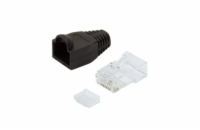 LOGILINK MP0024 LOGILINK - Plug Connector Cat.6 RJ45 100pcs. set, unshielded, black