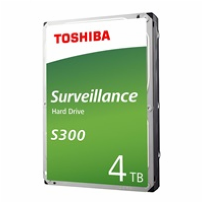 TOSHIBA BULK S300 Surveillance Hard Drive 4TB SATA 3.5