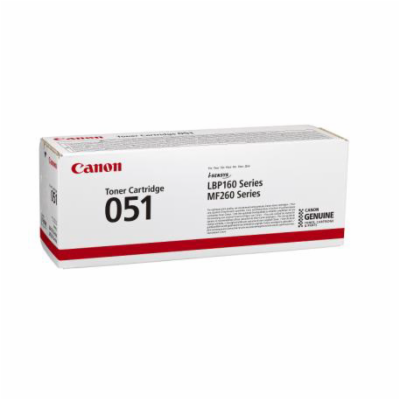 Canon 2168C002 - originální Canon TONER CRG 051 černý pro...