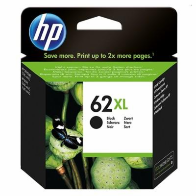 HP 62XL inkoustová náplň černá(C2P05AE)