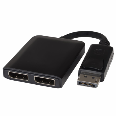 PremiumCord  adaptér DisplayPort  -  2x DisplayPort, rozš...