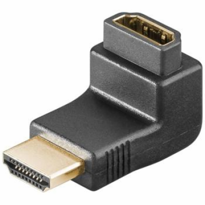 PremiumCord Adapter HDMI M/F zahnutý do pravého úhlu 90° ...