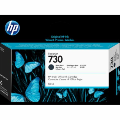 HP P2V65A - originální HP 730 130-ml Matte Black Ink Crtg