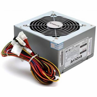 EVOLVEO zdroj 400W PULSE, ATX 2.2, 12cm fan, pas. PFC, 2x...