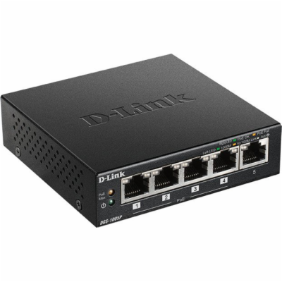 D-LINK DGS-1005P D-Link DGS-1005P 5-port Gigabit Desktop ...