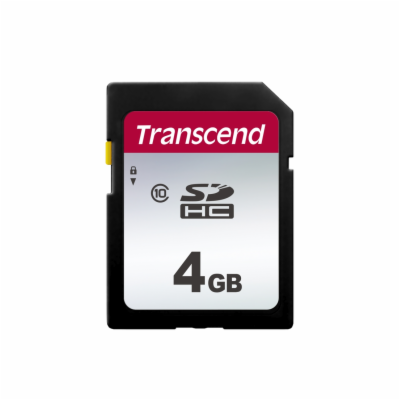 TRANSCEND SDHC karta 4GB 300S, Class 10 (R:20/W:10 MB/s)