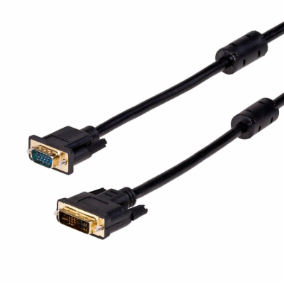 Akyga kabel DVI audio-video 1.8m/PVC/24+5/VGA