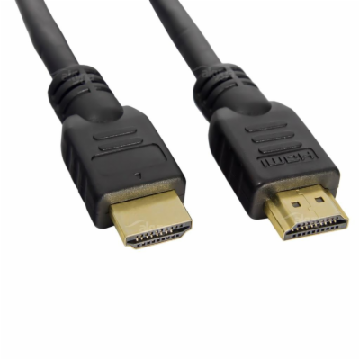 Akyga Kabel HDMI 1.4 (M), Full HD/4K 10.2Gbps, černý 50cm