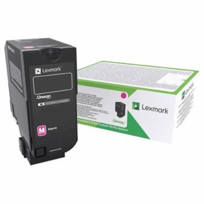 Lexmark toner 74C2HME / Magenta / 12 000 stran / Corporate 