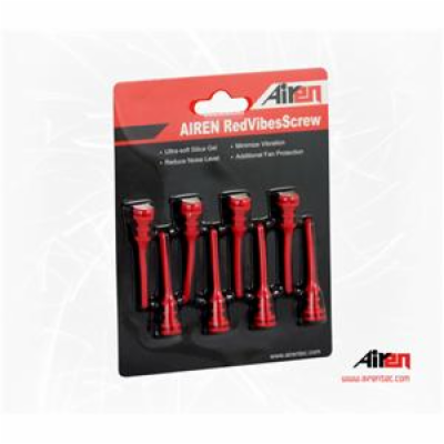 AIREN RedVibes Screw (8pcs Red color pack)