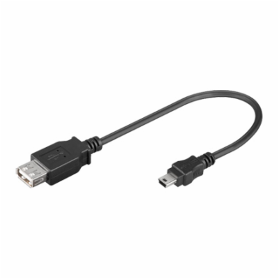 PREMIUMCORD USB redukce kabel USB A/female - Mini 5pin US...